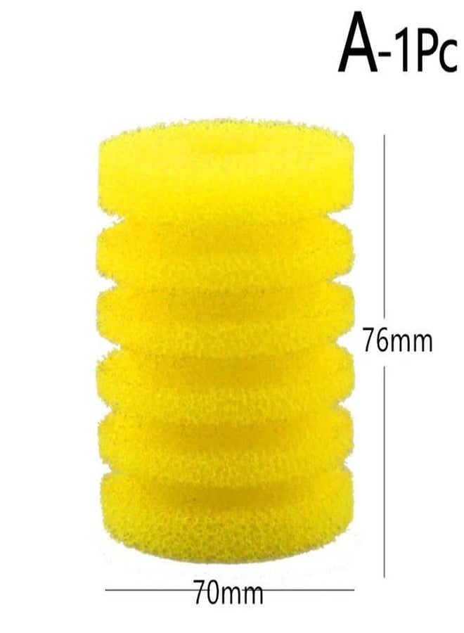 إسفنجة فلتر احتياطية صفراء اللون من VAYINATO® لأحواض السمك، مناسبة لجميع أنواع الفلاتر الداخلية، عبوة من 3 قطع من Petzlifeworld - Image 2